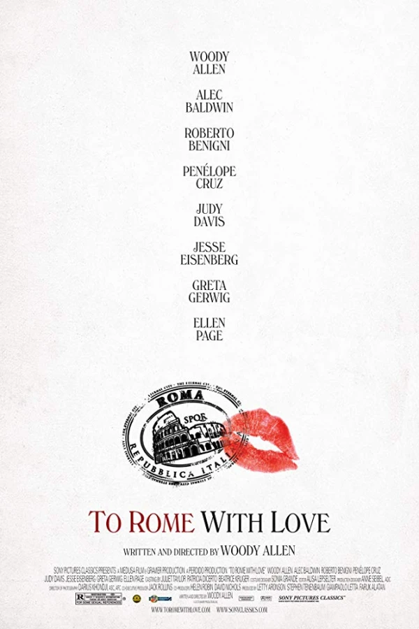 De Roma con amor Poster